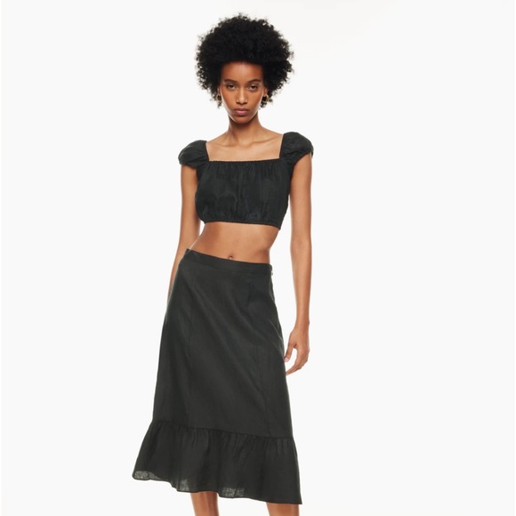 Aritzia linen crop XS - Picture 3 of 3